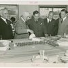 Switzerland Participation - Building - Albin Johnson showing Victor Nef and others Fair model