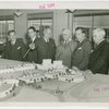 Switzerland Participation - Building - Albin Johnson showing Victor Nef and others Fair model