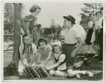 Temple of Religion - Jewish refugee children with books