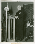 Temple of Religion - Events - Rev. Samuel Trexler giving speech at dedication
