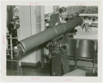 Tennessee Participation - Alvin York looking into Telescope at Time & Space Building