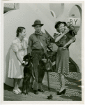 Tennessee Participation - Beauty queens and man with monkey and baby burro