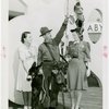 Tennessee Participation - Beauty queens and man with monkey and baby burro
