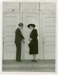 Tennessee Participation - Dolora Lowe with man at entrance
