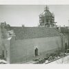 Texas Participation - Building - Under construction with scaffolding on bell tower