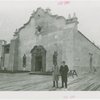 Texas Participation - Building - Two men outside exhibit