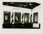 Textiles - Exhibit - Sketch of silk dress exhibit