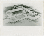Theme Center - Democracity - Sketch of athletic center