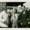 Theme Center - Trylon and Perisphere - Ceremonies - Ferde Grofe, Fiorello LaGuardia and Grover Whalen