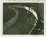 Theme Center - Trylon and Perisphere - Construction - Workers preparing foundation for concrete