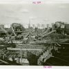 Theme Center - Trylon and Perisphere - Construction - Workers pouring concrete for foundation