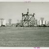 Theme Center - Trylon and Perisphere - Construction - Framework of Trylon