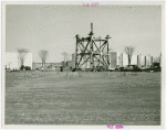 Theme Center - Trylon and Perisphere - Construction - Framework of Trylon