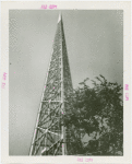 Theme Center - Trylon and Perisphere - Construction - Framework of Trylon