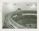Theme Center - Trylon and Perisphere - Construction - Construction of moving platform in Perisphere