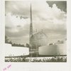 Theme Center - Trylon and Perisphere - Construction - Framework of Trylon and Perisphere