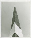 Theme Center - Trylon and Perisphere - Construction - Top of Trylon stripped of sheeting