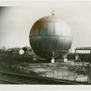 Theme Center - Trylon and Perisphere - Construction - Trylon and Perisphere frame