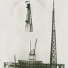 Theme Center - Trylon and Perisphere - Construction - Trylon and Perisphere frame