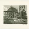 Theme Center - Trylon and Perisphere - Construction - Large sphere