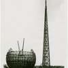 Theme Center - Trylon and Perisphere - Construction - Trylon and Perisphere frame