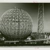 Theme Center - Trylon and Perisphere - Construction - Trylon and Perisphere frame