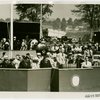 Theme Center - Trylon and Perisphere - Dedication - Official giving speech with Grover Whalen, Fiorello LaGuardia and others in attendance