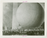Theme Center - Trylon and Perisphere - Sketch of Trylon and Perisphere
