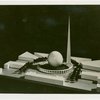 Theme Center - Trylon and Perisphere - Model of Trylon and Perisphere