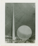 Theme Center - Trylon and Perisphere - Model of Trylon, Perisphere and Fairgrounds