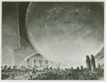 Theme Center - Trylon and Perisphere - Sketch