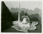 Theme Center - Trylon and Perisphere - Salon advertisement using Trylon and Perisphere