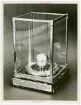 Theme Center - Trylon and Perisphere - Replica of Trylon and Perisphere given to Franklin Delano Roosevelt