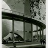 Theme Center - Trylon and Perisphere - Close-up of Helicline