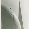 Theme Center - Trylon and Perisphere - Worker on top of Perisphere