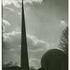 Theme Center - Trylon and Perisphere - Trylon and Perisphere silhouette