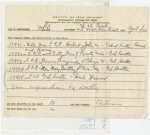 Ticket Sales - Gabriel Heatter selling ticket book to Mary Bentley