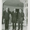 Town of Tomorrow - Grover Whalen with two officials