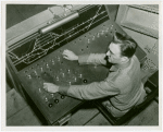 Trains - Engineer at switchboard