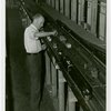 Trains - Miniature - Man preparing miniature trains