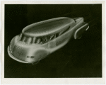 Transportation Building and Exhibit - Sketch of car