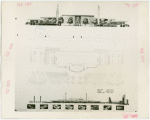 Transportation Building and Exhibit - Sketch of building with floor plan