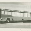 Transportation Building and Exhibit - Futuristic bus sketch
