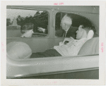 Transportation to Fair - Paralyzed man in car with parents