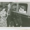 Transportation to Fair - Paralyzed man in car with parents