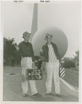 Transportation to Fair - Hitchhikers - Boys with suitcases