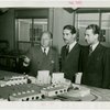 Turkey Participation - Edward Roosevelt showing officials Fair model