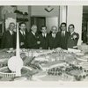 Turkey Participation - Officials inspecting Fair model