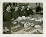 Turkey Participation - Officials inspecting Fair model