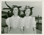 Twins - Female twins posing in hats